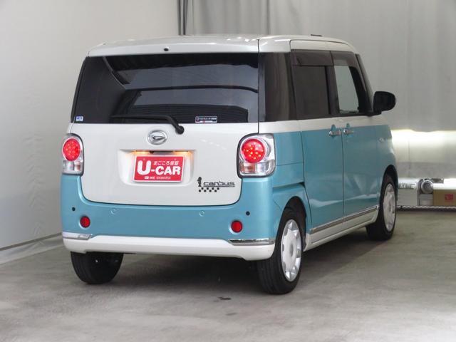 ムーヴキャンバスGメイクアップVS SAIII 純正8型ナビ 1年間無料保証両側パワースライドドア コーナーセンサー 電動格納ドアミラー Bluetooth USB接続 ワンオーナー 運転席シートヒーター TV ETC 前後ドラレコ パノラマカメラ キーフリー オートエアコン(三重県)の中古車