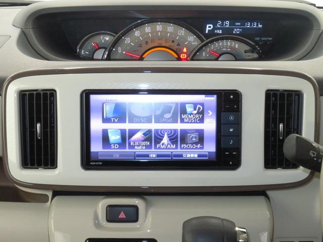 ムーヴキャンバスGメイクアップVS SAIII 前後ドラレコ 1年間無料保証純正7型ナビ パノラマカメラ キーフリー 電動格納ドアミラー Bluetooth対応 USB接続 ワンオーナー 運転席シートヒーター TV ETC 両側パワースライドドア オートエアコン DVD再生(三重県)の中古車