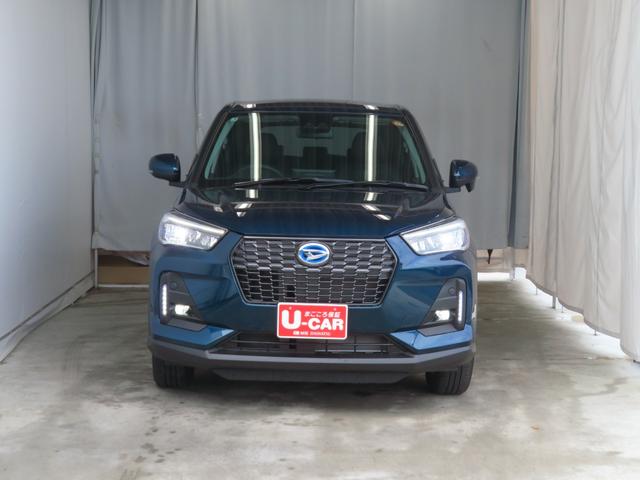 ロッキープレミアムG HEV バックカメラ 1年間無料保証電動パーキングブレーキ コーナーセンサー BT 地デジ LEDヘッドランプ 電動格納式ドアミラー HDMI接続 USBポート 運転席・助手席シートヒーター キーフリー 純正9型ディスプレイオーディオ(三重県)の中古車