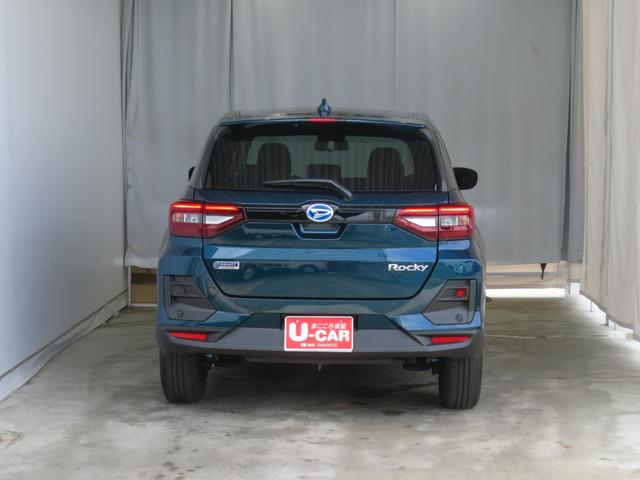 ロッキープレミアムG HEV バックカメラ 1年間無料保証電動パーキングブレーキ コーナーセンサー BT 地デジ LEDヘッドランプ 電動格納式ドアミラー HDMI接続 USBポート 運転席・助手席シートヒーター キーフリー 純正9型ディスプレイオーディオ(三重県)の中古車