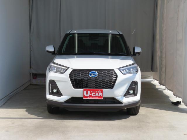 ロッキープレミアムＧ　ＨＥＶ　　　　　　バックカメラ　１年間無料保証電動パーキングブレーキ　コーナーセンサー　ＢＴ　地デジ　ＬＥＤヘッドランプ　電動格納式ドアミラー　ＨＤＭＩ接続　ＵＳＢポート　運転席・助手席シートヒーター　キーフリー　純正９型ディスプレイオーディオ（三重県）の中古車