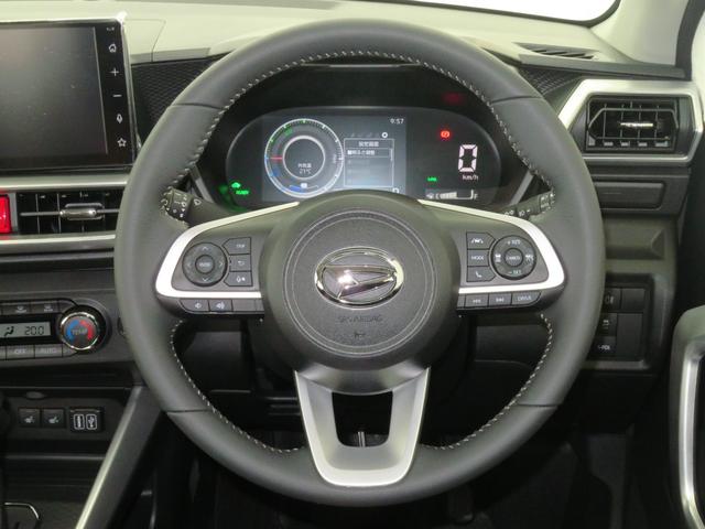 ロッキープレミアムＧ　ＨＥＶ　　　　　　バックカメラ　１年間無料保証電動パーキングブレーキ　コーナーセンサー　ＢＴ　地デジ　ＬＥＤヘッドランプ　電動格納式ドアミラー　ＨＤＭＩ接続　ＵＳＢポート　運転席・助手席シートヒーター　キーフリー　純正９型ディスプレイオーディオ（三重県）の中古車