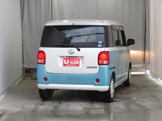 ムーヴキャンバスＸ　ＳＡIII　　　　　　　　オートエアコン　１年間無料保証純正ＣＤステレオ　キーフリー　レベリング　盗難警報装置　オートライト　オートマチックハイビーム　電動格納ミラー　純正フロアマット　パワーウィンドウ　衝突回避支援ブレーキ　ペダル踏み間違い抑制（三重県）の中古車