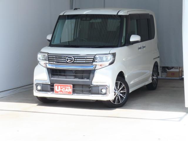 タントカスタムＸトップエディションＶＳ　ＳＡIII　１年間無料保証純正８型ナビ　パノラマカメラ　キーフリー　運転席シートヒータ　電動格納式ドアミラー　ＢＬＵＥＴＯＯＴＨ　ＥＴＣ　ＵＳＢ接続　地デジ　前方用ドライブレコーダー　両側パワースライドドア　オートエアコン（三重県）の中古車