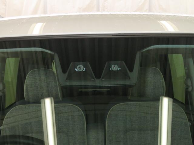 ムーヴキャンバスストライプスＧ　運転席・助手席シートヒーター　１年間無料保証電動パーキングブレーキ　コーナーセンサー　電動格納ミラー　元試乗車　ＬＥＤヘットライト　Ｐスタート　レーンアシスト　パノラマカメラ　キーフリー　両側パワースライドドア　オートエアコン　パワーウィンドウ（三重県）の中古車