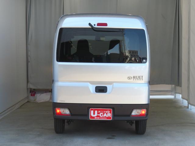 ハイゼットカーゴＤＸ　　　２ＷＤ　ＣＶＴ　マニュアルエアコン　１年間無料保証コーナーセンサー　アイドリングストップ　元試乗車　両側スライドドア　記録簿　ワンオーナー　キーレス　ハイビームアシスト　オートライト　パワーウィンドウ　レベリング　純正フロアマット（三重県）の中古車