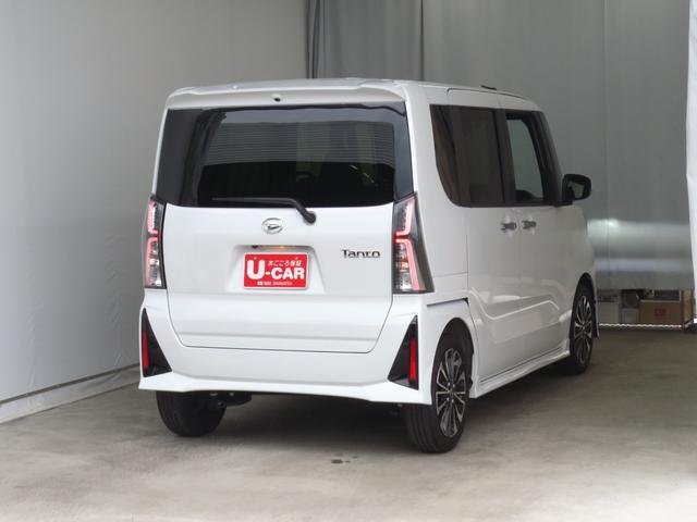 タントカスタムＲＳ　　　純正７型ナビ　バックカメラ　１年間無料保証電動パーキングブレーキ　コーナーセンサー　Ｉ−ＳＴＯＰ　ｂｌｕｅｔｏｏｔｈ　ＵＳＢ入力　シ−トヒ−タ−　メンテナンスノート　地デジ　ＥＴＣ車載器　前後ドラレコ　キーフリー　両側パワースライドドア（三重県）の中古車
