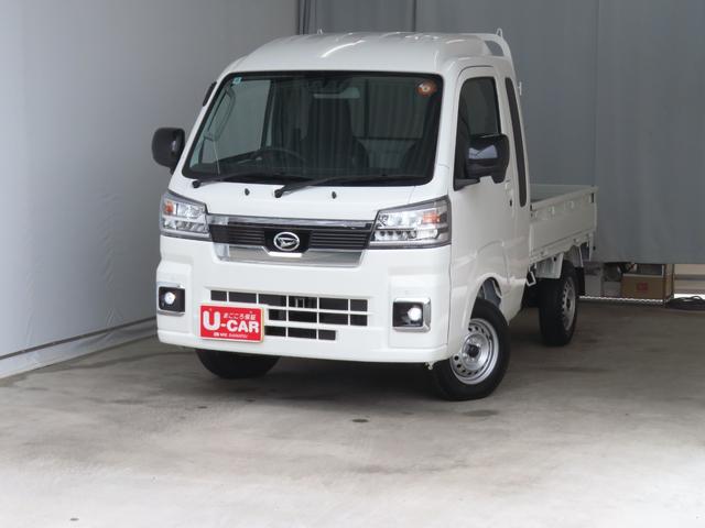 ハイゼットトラックジャンボエクストラ　　　　　　４ＷＤ　ＣＶＴ　１年間無料保証デフロック　キーフリー　コーナーセンサー　荷台作業照明　ゲートチェーン　あゆみ板掛け　荷台ゴムマット　マニュアルエアコン　パワーウィンドウ　ワンオ−ナ−　電動格納式ミラー　ＬＥＤヘットライト（三重県）の中古車