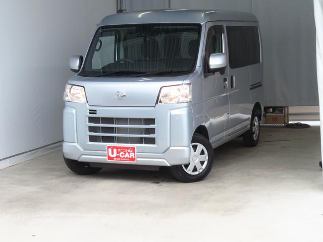 ハイゼットカーゴクルーズ　　　　４ＷＤ　ＣＶＴ　バックカメラ　１年間無料保証コーナーセンサー　アイドリングストップ　電動格納式ドアミラー　オートライト　両側スライドドア　スマートインナーミラー　純正ＣＤステレオ　キーフリー　マニュアルエアコン　パワーウィンドウ　レベリング（三重県）の中古車