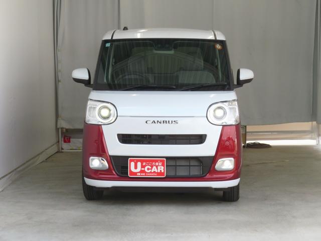 ムーヴキャンバスストライプスＧ　運転席・助手席シートヒーター　１年間無料保証電動パーキングブレーキ　コーナーセンサー　ＢＴ接続　電動格納ミラー　元試乗車　ＬＥＤヘットライト　地デジ　Ｐスタート　純正９型ディスプレイオーディオ　両側パワースライドドア　バックカメラ（三重県）の中古車