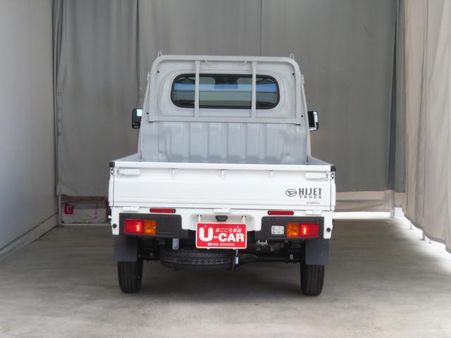 ハイゼットトラックスタンダード　４ＷＤ　５ＭＴ　荷台ゴムマット　１年間無料保証コーナーセンサー　アイドリングストップ　あゆみ板掛け　レベリング　純正フロアマット　ＡＭ／ＦＭラジオ　マニュアルエアコン　ワンオーナー車　整備記録簿　パワステ　車線逸脱警報　Ｗエアバック　オートライト（三重県）の中古車
