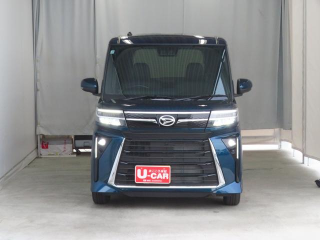 タントカスタムＸ　　届出済未使用車　オートエアコン　１年間無料保証電動パーキングブレーキ　コーナーセンサー　両側ＰＳＤ　元試乗車　１オーナー　電格ミラー　ＩＳＴＯＰ　パワーウィンドウ　前席シートヒーター　ＬＥＤヘッドライト　キ−フリ−　バックカメラ（三重県）の中古車