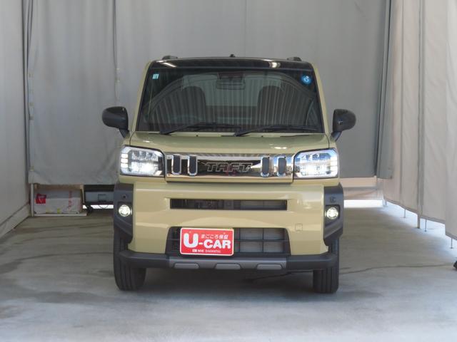 タフト 中古車 Ｇ　ダーククロムベンチャー　　　バックカメラ　１年間無料保証電動パーキングブレーキ　コーナーセンサー　シートヒータ　電格ミラー　１オ−ナ−　キーフリー　フルセグ　記録簿　ＬＥＤヘッドライト　純正９型ディスプレイオーディオ　オートエアコン　ＨＤＭＩ接続