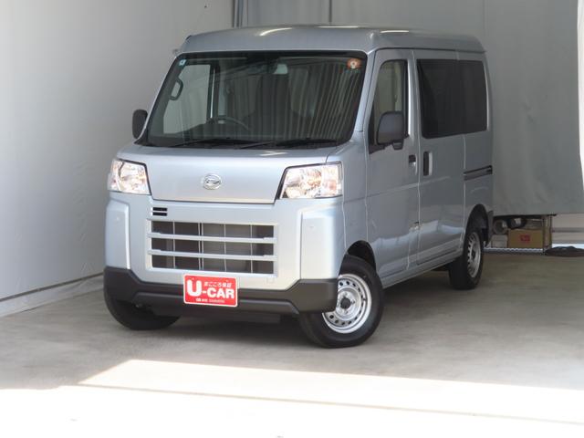 ハイゼットカーゴＤＸ　　　２ＷＤ　ＣＶＴ　マニュアルエアコン　１年間無料保証コーナーセンサー　アイドリングストップ　試乗車ＵＰ　整備記録簿　ワンオーナー　キーレスエントリー　パワーウィンドウ　純正フロアマット　ＡＭ／ＦＭラジオ　衝突回避支援ブレーキ　ペダル踏み間違い抑制（三重県）の中古車