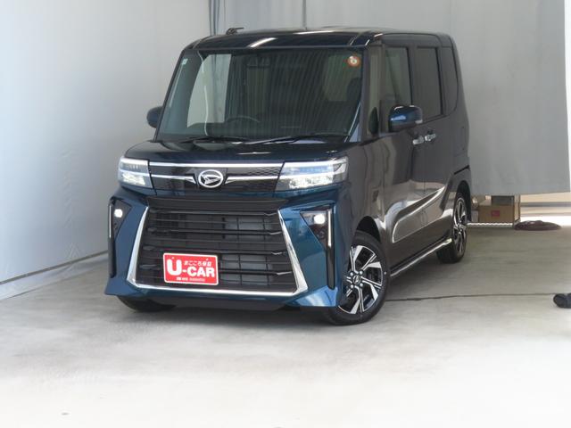 タントカスタムＸ　　　バックカメラ　オートエアコン　１年間無料保証電動パーキングブレーキ　コーナーセンサー　元試乗車　ブルートゥース　地デジ　電動ミラー　１オーナー　シートヒータ　ＬＥＤヘッドライト　純正９型ディスプレイオーディオ　キーフリー　両側パワースライドドア（三重県）の中古車