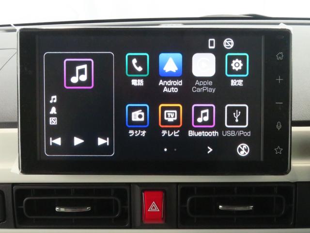 ムーヴキャンバスストライプスG 届出済未使用車 バックカメラ 1年間無料保証電動パーキングブレーキ コーナーセンサー 電格ドアミラー Bluetooth i−stop シ−トヒ−タ− フルセグTV 元試乗車 純正9型ディスプレイオーディオ キーフリー 両側パワースライドドア(三重県)の中古車