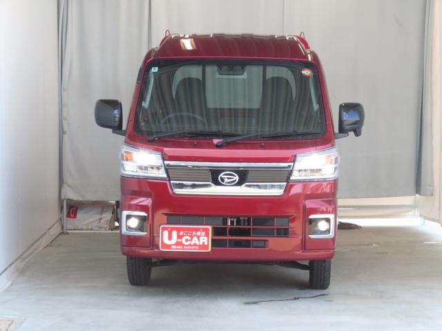 ハイゼットトラックジャンボエクストラ 4WD CVT 記録簿 1年間無料保証デフロック キーフリー コーナーセンサー ゲートチェーン あゆみ板掛け 荷台作業照明 マニュアルエアコン パワーウィンドウ 展示試乗車 電動格納ミラー LEDヘッドランプ ワンオーナー(三重県)の中古車