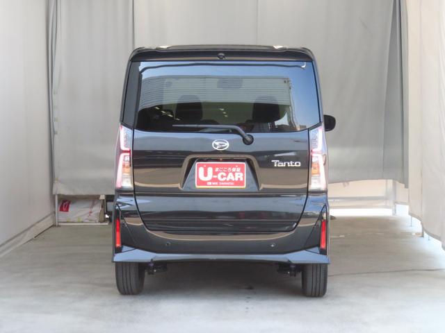 タントカスタムＲＳリミテッド　　　　オートエアコン　１年間無料保証電動パーキングブレーキ　コーナーセンサー　車線逸脱警報　ＥＴＣ　シートヒーター　アイドリングストップ　記録簿　ＬＥＤヘッドライト　バックカメラ　ターボ　両側パワースライドドア　電動格納ミラー（三重県）の中古車