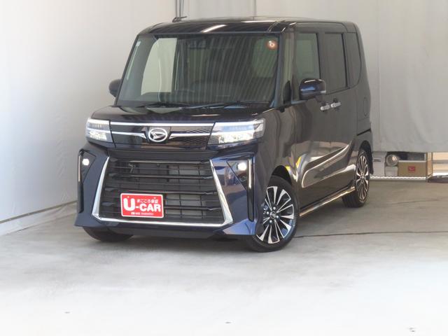 タントカスタムRSリミテッド パノラマカメラ 1年間無料保証電動パーキングブレーキ コーナーセンサー 純正9型ディスプレイオーディオ 電動格納ミラー ETC 地デジ シートヒーター 記録簿 LEDヘッドライト キーフリー 両側パワースライドドア HDMI接続(三重県)の中古車