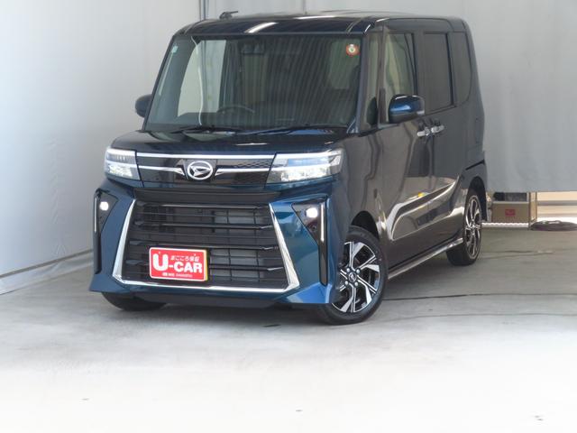 タントカスタムX 運転席・助手席シートヒーター 1年間無料保証電動パーキングブレーキ コーナーセンサー 元試乗車 電動格納ミラー i−stop 1オーナー レーンアシスト LEDヘッドライト セキュリティアラーム バックカメラ キーフリー 両側パワースライドドア(三重県)の中古車