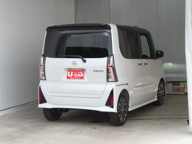 タントカスタムRS 運転席・助手席シートヒーター 1年間無料保証電動パーキングブレーキ コーナーセンサー キーフリー 点検記録簿 ワンオ−ナ− パノラマカメラ 電動格納ミラー 両側パワースライドドア オートエアコン LEDヘッドライト 衝突回避支援ブレーキ(三重県)の中古車