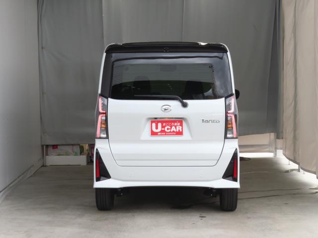 タントカスタムRS 運転席・助手席シートヒーター 1年間無料保証電動パーキングブレーキ コーナーセンサー キーフリー 点検記録簿 ワンオ−ナ− パノラマカメラ 電動格納ミラー 両側パワースライドドア オートエアコン LEDヘッドライト 衝突回避支援ブレーキ(三重県)の中古車