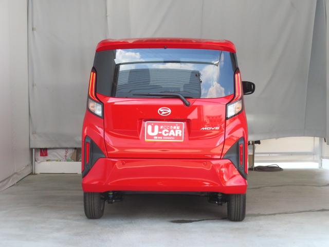 ムーヴG 届出済未使用車 バックカメラ キーフリー 1年間無料保証電動格納式ミラー コーナーセンサー Aストップ 地デジ 試乗車UP ワンオーナー 純正9型ディスプレイオーディオ 助手席側パワースライドドア Bluetooth HDMI接続 衝突回避支援ブレーキ(三重県)の中古車