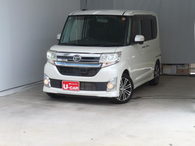 タントカスタムRS SA 両側パワースライドドア 1年間無料保証純正7型ナビ バックカメラ キーフリー 後座席3方プライベートフィルム USB入力 1オーナー LEDヘッドライト 記録簿 ETC DVD再生 電動格納ミラー Bluetooth対応 オートエアコン(三重県)の中古車