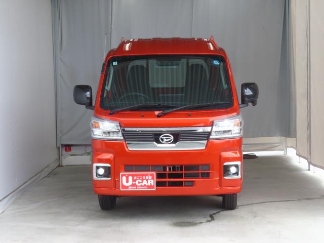 ハイゼットトラックジャンボエクストラ　　　　　　４ＷＤ　ＣＶＴ　１年間無料保証デフロック　キーフリー　コーナーセンサー　荷台作業照明　ゲートチェーン　あゆみ板掛け　マニュアルエアコン　パワーウィンドウ　純正９型ディスプレイオーディオ　ワンオーナー　Ｂカメラ　電格ドアミラー（三重県）の中古車