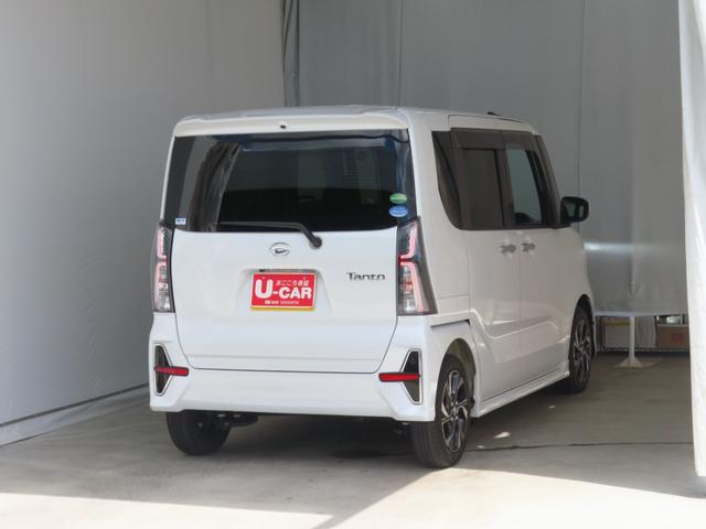 タントカスタムXセレクション オートエアコン 1年間無料保証運転席・助手席シートヒーター キーフリー LEDヘッドライト 電動格納ミラー オートライト アルミホイール パノラマカメラ 両側パワースライドドア コーナーセンサー 純正フロアマット パワーウィンドウ(三重県)の中古車