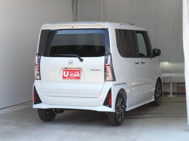 タントカスタムXリミテッド 両側パワースライドドア 1年間無料保証電動パーキングブレーキ コーナーセンサー パノラマカメラ オートエアコン 運転席・助手席シートヒーター 電格ミラー ワンオーナー ETC キーフリー LEDヘッドライト 衝突回避支援ブレーキ(三重県)の中古車