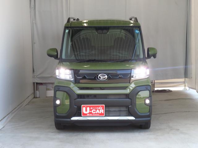 タントファンクロスリミテッド 届出済未使用車 1年間無料保証電動パーキングブレーキ コーナーセンサー 純正9型ディスプレイオーディオ パノラマカメラ 運転席・助手席シートヒーター キーフリー TV Bluetooth 両側パワースライドドア ETC 1オーナー(三重県)の中古車