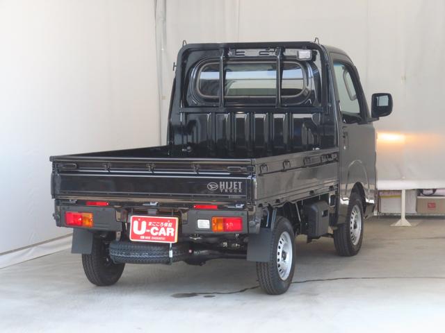 ハイゼットトラックＥＸＴ　　　　２ＷＤ　ＣＶＴ　届出済未使用車　１年間無料保証アイドリングストップ　コーナーセンサー　ゲートチェーン　レベリング　荷台作業照明　マニュアルエアコン　パワーウィンドウ　キーフリー　オートライト　ＡＢＳ　ワンオーナー　車線逸脱警報　電動格納式ミラー（三重県）の中古車