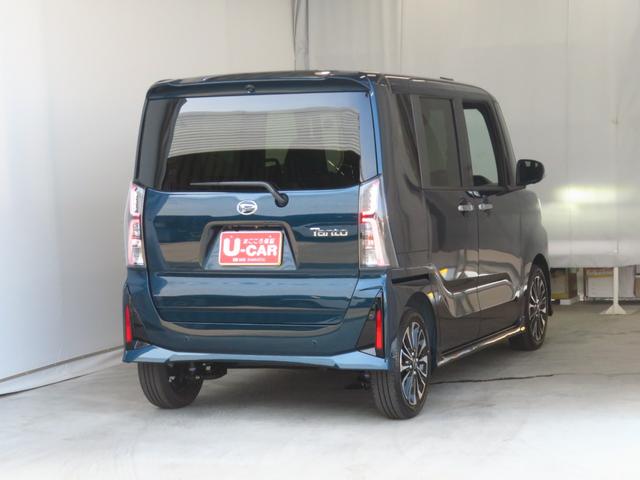タントカスタムＲＳ　　運転席・助手席シートヒーター　１年間無料保証電動パーキングブレーキ　コーナーセンサー　パノラマカメラ　キーフリー　両側パワースライドドア　　電動格納ミラー　ＬＥＤヘットライト　オートエアコン　衝突回避支援ブレーキ　ペダル踏み間違い抑制（三重県）の中古車