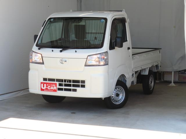 ハイゼットトラックスタンダード　２ＷＤ　ＣＶＴ　届出済未使用車　１年間無料保証荷台作業照明　ゲートチェーン　レベリング　ゲートプロテクター　あゆみ板掛け　コーナーセンサー　マニュアルエアコン　純正フロアマット　記録簿　パワステ　ワンオーナー　オートライト　ＡＭ／ＦＭラジオ（三重県）の中古車