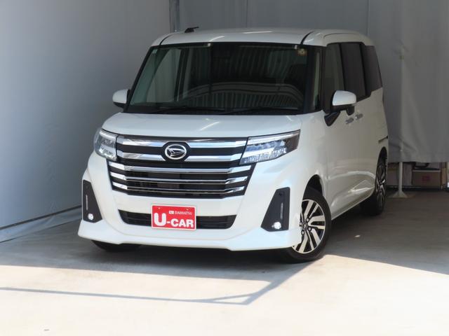 トールカスタムG 純正9型ディスプレイオーディオ 1年間無料保証電動パーキングブレーキ コーナーセンサー Bluetooth対応 左右パワースライドドア 元試乗車 LEDランプ フルセグテレビ ワンオーナー 点検記録簿 バックカメラ キーフリー オートエアコン(三重県)の中古車