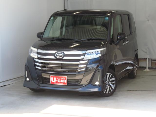 トールカスタムＧ　　純正９型ディスプレイオーディオ　１年間無料保証電動パーキングブレーキ　コーナーセンサー　Ｂｌｕｅｔｏｏｔｈ　左右パワースライドドア　ＨＤＭＩ接続　　ＬＥＤヘッドライト　フルセグテレビ　ワンオーナー　点検記録簿　電格ミラー　バックカメラ　キーフリー（三重県）の中古車