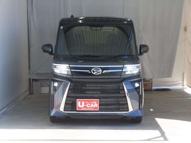 タント 中古車 カスタムＸリミテッド　届出済未使用車　ＥＴＣ　１年間無料保証電動パーキングブレーキ　コーナーセンサー　Ｓヒーター　電格ミラー　ワンオーナー　Ｂカメラ　両側電動パワースライドドア　アイドリングＳ　アルミホイール　キーフリー　ＬＥＤヘッドライト　ＡＢＳ