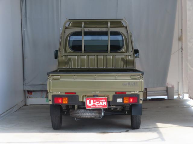 ハイゼットトラックジャンボスタンダード　　　　　４ＷＤ　５ＭＴ　１年間無料保証ゲートチェーン　あゆみ板掛け　レベリング　ゲートプロテクター　工具箱　コーナーセンサー　マニュアルエアコン　ＡＭ／ＦＭラジオ　パワステ　アイドリングストップ　記録簿　ワンオーナー　純正フロアマット（三重県）の中古車