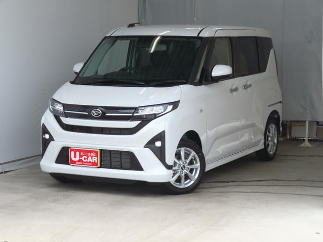 ムーヴ 中古車 Ｇ　　　　　　届出済未使用車　オートエアコン　１年間無料保証電動パーキングブレーキ　コーナーセンサー　助手席側パワースライドドア　ｉ−ｓｔｏｐ　被害軽減ブレーキ　試乗車ＵＰ　電動格納ミラー　ＬＥＤヘッドライト　バックカメラ　ワンオーナー　オートライト