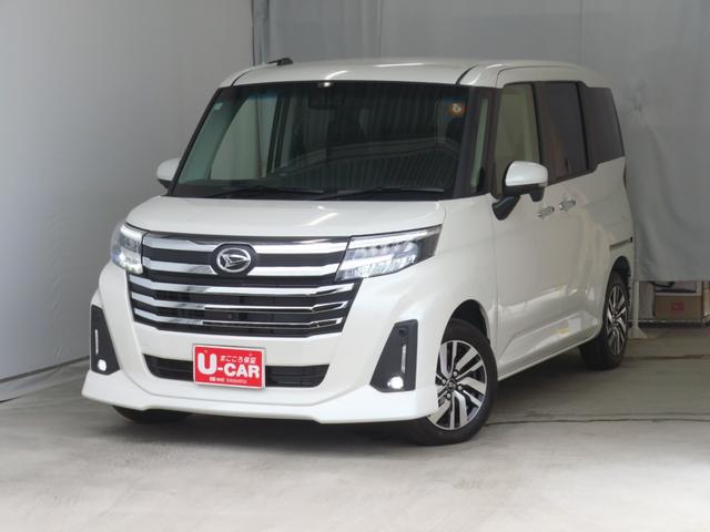 トールカスタムＧ　　純正９型ディスプレイオーディオ　１年間無料保証電動パーキングブレーキ　コーナーセンサー　キーフリー　Ｂｌｕｅｔｏｏｔｈ　元試乗車　衝突回避支援システム　左右電動スライドドア　ＬＥＤヘッドランプ　ワンオーナー　電格ミラー　パノラマカメラ（三重県）の中古車