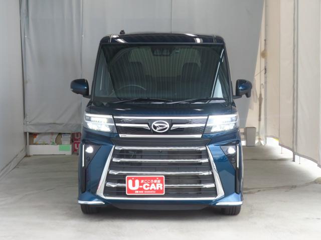 タントカスタムＲＳ　　純正７型ナビ　パノラマカメラ　１年間無料保証電動パーキングブレーキ　コーナーセンサー　左右パワースライドドア　Ｂｌｕｅｔｏｏｔｈ　ドライブレコーダー　ＵＳＢ入力　１オーナー　地デジ　ＥＴＣ　運転席・助手席シートヒーター　キーフリー　電格ミラー（三重県）の中古車