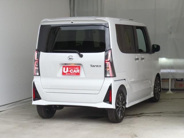 タントカスタムRS 運転席・助手席シートヒーター 1年間無料保証電動パーキングブレーキ コーナーセンサー 左右パワースライドドア アイドリングストップ 1オーナー 車線逸脱警報装置 電格ミラー バックカメラ ターボ LEDヘッドライト キーフリー オートエアコン(三重県)の中古車