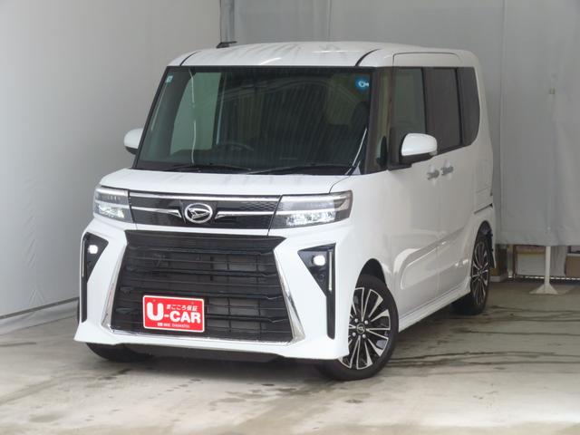 タントカスタムRSリミテッド オートエアコン 1年間無料保証電動パーキングブレーキ コーナーセンサー バックカメラ 電動格納ミラー 両側パワースライドドア ETC LEDライト 車線逸脱警報 運転席・助手席シートヒーター キーフリー アイドリングストップ(三重県)の中古車