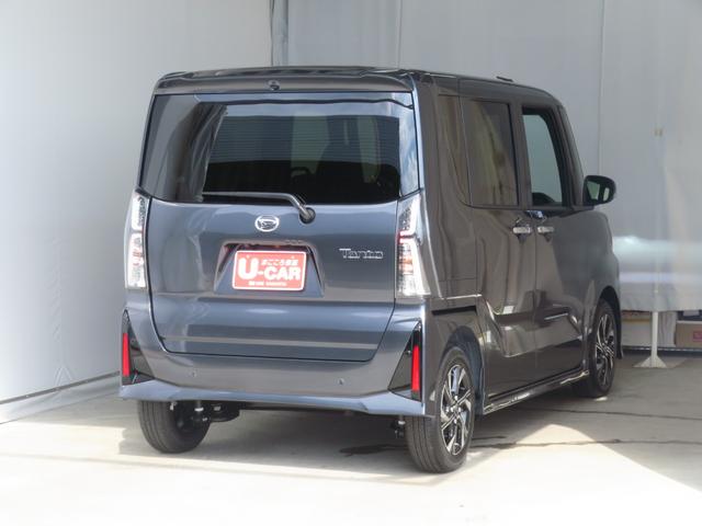 タント 中古車 カスタムＸリミテッド　届出済未使用車　ＥＴＣ　１年間無料保証電動パーキングブレーキ　コーナーセンサー　純正９型ディスプレイオーディオ　バックカメラ　両側パワースライドドア　Ｂｌｕｅｔｏｏｔｈ　地デジ　ワンオーナー　電格ミラー　運転席・助手席シートヒーター
