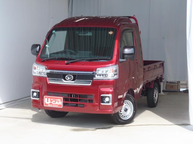 ハイゼットトラックジャンボエクストラ　　４ＷＤ　ＣＶＴ　ＥＴＣ　１年間無料保証デフロック　キーフリー　コーナーセンサー　荷台ゴムマット　荷台作業照明　ゲートチェーン　あゆみ板掛け　バックカメラ　純正９型ディスプレイオーディオ　Ｂｌｕｅｔｏｏｔｈ　電格ミラー　ワンオ−ナ−　テレビ（三重県）の中古車