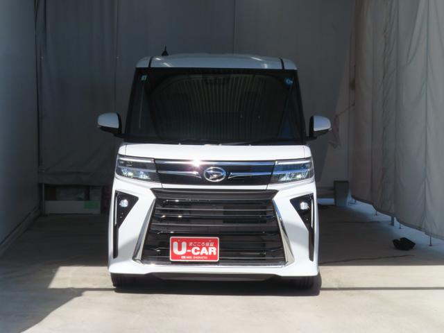 タント 中古車 カスタムＲＳ　　運転席・助手席シートヒーター　１年間無料保証電動パーキングブレーキ　コーナーセンサー　バックカメラ　キーフリー　両側パワースライドドア　オートエアコン　ＬＥＤヘッドライト　アイドリンクストップ　ワンオ−ナ−　電動格納式ドアミラー
