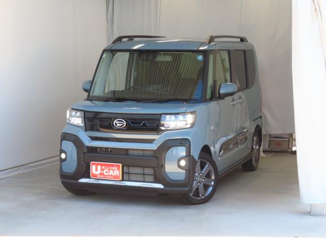 タント 中古車 ファンクロスターボリミテッド　オートエアコン　１年間無料保証電動パーキングブレーキ　コーナーセンサー　純正９型ディスプレイオーディオ　１オーナー　ＬＥＤヘッドライト　シートヒーター　ＥＴＣ　バックカメラ　キーフリー　両側パワースライドドア　Ｂｌｕｅｔｏｏｔｈ