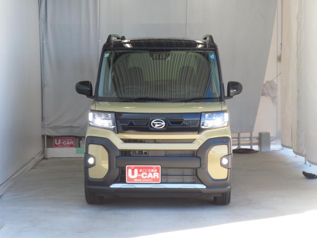 タント 中古車 ファンクロスターボリミテッド　オートエアコン　１年間無料保証電動パーキングブレーキ　コーナーセンサー　１オーナー　純正９型ディスプレイオーディオ　両側パワースライドドア　ＬＥＤヘッドライト　シートヒーター　ＥＴＣ　バックカメラ　キーフリー　電動格納ミラー