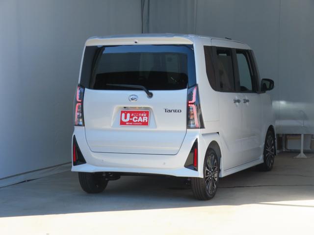 タント 中古車 カスタムＲＳリミテッド　　　　パノラマカメラ　１年間無料保証電動パーキングブレーキ　コーナーセンサー　純正９型ディスプレイオーディオ　電動格納ミラー　ＢＬＵＥＴＯＯＴＨ　両側パワースライドドア　地デジ　ＥＴＣ　ＬＥＤヘッドライト　シートヒーター　キーフリー